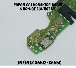 PAPAN CAS KONEKTOR SMART 6 HD/HOT 20i/HOT 12i INFINIX X6512/X665C Ori