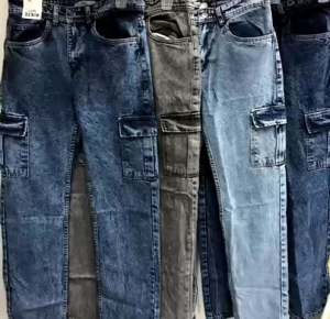 Seluar Jeans Lelaki Stretchable Slim Fit 6 Poket Saiz 28-38 - Kualiti Tinggi