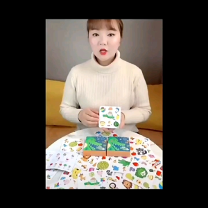 Bộ Thẻ Bài Tìm Hình Giống Nhau - Rèn Luyện Khả Năng Tập Chung Quan Sát Nhạy Bén - Hộp 2 Bộ