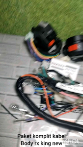 paket pengapian kelistrikan yamaha Rx king new ( Kabel body + Cdi unit + saklar holer kiri kanan + kiprok regulator )