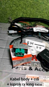 Kabel body + CDI unit + Kiprok regulator yamaha Rx king new