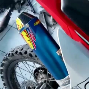 MURAH KNALPOT RACING FMF CRF 150 KLX 150 BFSE DTRACKER 150 WR 155 R SUPERMOTO FULL SET