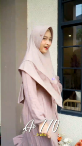 Hijab Arrafi 770: Kerudung Instan Bergo Daily Pet Antem Terbaru
