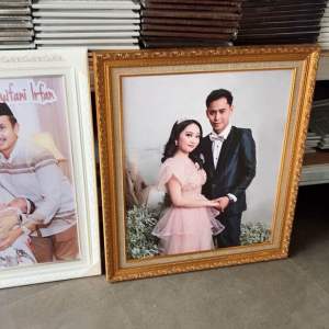PAKET JUMBO Pajangan Foto + Bingkai Foto Beauty Frame Berkualitas Terbaik