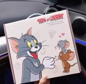 Set Bộ 4 Chén Sứ Cao Cấp Hoạt Hình Tom Jerry Mickey Minnie Donald Daisy -Set Chén Kèm Hộp  Cao Cấp [chính hãng Disney]