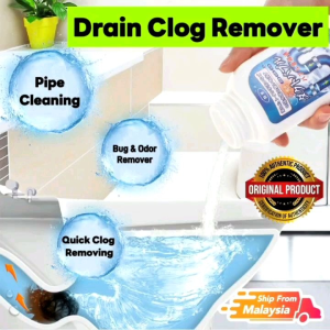 【350G】Ubat Sinki / Tandas Sumbat Powerful Home Clean Drain Remover Pipeline Clog Remover Powder