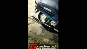 Knalpot Yamaha V75 V80 Robot Alfa Standar Racing Suara Garing COD