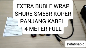 MIC KABEL / MIKROPHONE SM 58R KOPER