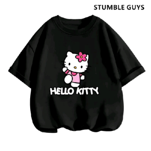 Kaos Anak Baju kaos anak Hello kitty kaos perempuan bahan combed 24