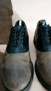 Sepatu Kulit Johnston & Murphy size44 made in Italy