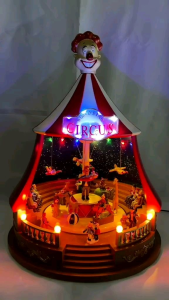 CHRISTMAS TIME AT CIRCUS VILLAGE DISPLAY