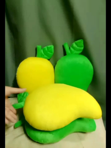 หมอน มะม่วง หมอนพิงหลัง เหลือง เขียว ( สินค้าใหม่แนะนำ )