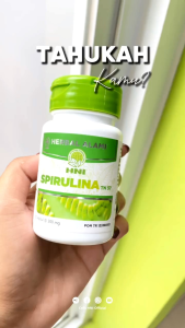 SPIRULINA HNI HPAI//KAPSUL SUPLEMEN TUBUH//NUTRISI TUBUH//ORIGINAL BPOM