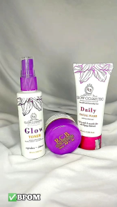 SKINCARE RCB GLOW 1 PAKET BPOM COCOK UNTUK SEMUA JENIS KULIT/RCB GLOW 1 PAKET LENGKAP/RCB GLOW ORI