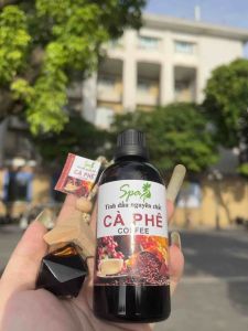 Tinh Dầu Cafe Thiên Nhiên 100ML - 50ML SPA xông phòng thơm xe (Tặng vỏ lọ treo xe)