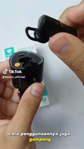 CAS MOBIL FAST CHARGING with HEADSHET BLUETOOTH Tecnix CHR-B016