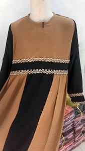 gamis abaya cringel dres anak terbaru gamis full renda kombinasi kekinian gamis anak cringkl premium