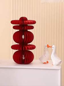 WEDDING HONEYCOMB DECORATION 喜字蜂窝款摆设结婚布置