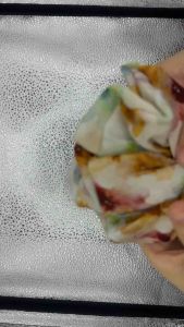 中发肠Colourful Flower Scrunchie Hair Tie