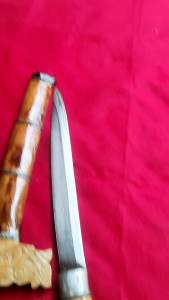 PERKAKAS TAJAM MODEL PEDANG PANJANG GAGANG CENDRANA PREMIUM UNTUK PERKEBUNAN & OUTDOOR 25CM SIAP PAKAI