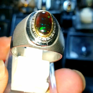 cincin batu kalimaya teh asli banten