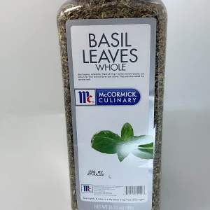McCormick Basil Leaves Whole 180g Herbs&Spices