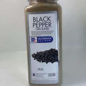 McCormick Black Pepper Ground 530g
