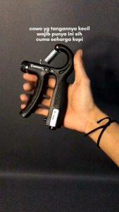 Handgrip Tangan Gym Fitness Adjustable 5-60Kg Alat Olahraga