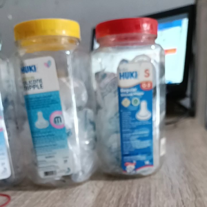Baby Huki Regular Silicon Nipple Size L M S  Dot Silikon Ukuran Pertoples isi 18 pcs  Nahisa1