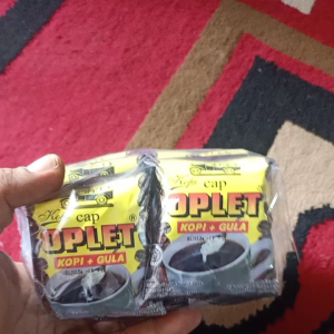 Kopi Gula Cap Oplet 1 Pack Isi 20 Bks X 25 gram Legendaris Kota Bogor