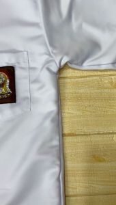 BAJU PUTIH SMA LAKI LAKI LENGAN PENDEK BAHAN ELEMEN