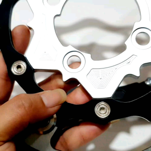 CAKRAM PIRINGAN REM DEPAN 260MM VIETNAM PLUS BREKET COPY GALFER MOTOR VARIO/GENIO/BEAT/SCOOPY/SPACY