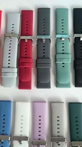 Dây silicon thay thế cho đồng hồ thông minh size 20/22mm - Chốt gạt đa năng - Kiểu dáng thể thao