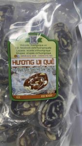 Kẹo Chuối Cuộn Gừng Hạt Điều Dừa Non - Túi Zip 500g - Đặc Sản Bến Tre