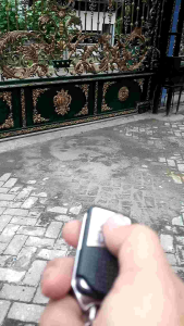 remote control mesin pintu otomatis.remote auto sliding gate produk original mesin
