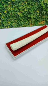 Once pipa tulang sapi ukir aksara Jawa F70