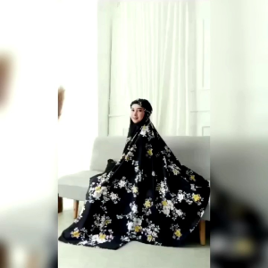 mukenah terbaru || mukenah sakura motif bunga bunga terbaru dan terlaris
