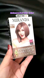 Double Pack Cat Rambut Milk tea Miranda warna Rambut  isi 2Pcs