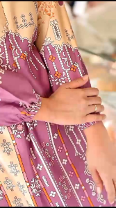 Gamis Silk Motif Terbaru // Gamis Busui // Gamis Modern