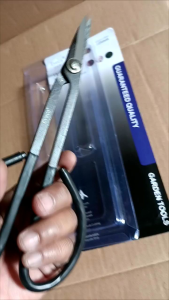 Gunting Bonsai Full Baja Mangan tahan aus 19cm Original Berkemasan