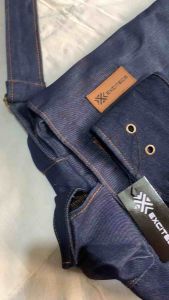 Tas Denim untuk Semua Usia: Tas Selempang Denim Jeans Kasual Pria Wanita Kapasitas Muat Banyak Model Terbaru