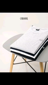 T-Shirt CARDINAL Polos Crewneck FAIAR || Kaos Polos CARDINAL