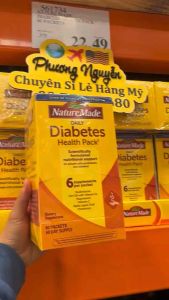 [HÀNG MỸ • ĐỦ BILL] Viên Uống Hỗ Trợ Điều Hoà Đường Huyết • DIABETES • HEALTH PACK • NATURE MADE