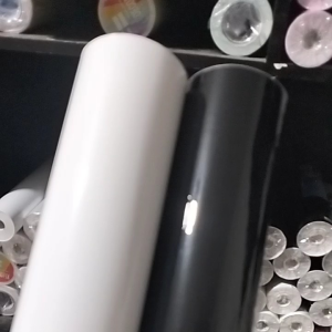 SKOTLET STICKER MOBIL HITAM DOFF 1 METER METTE DOFF GLOSSY STIKER VINLY LEBAR 122 METER