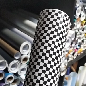 Stiker Catur Kotak 6 Mili & Skotlet Motif Catur