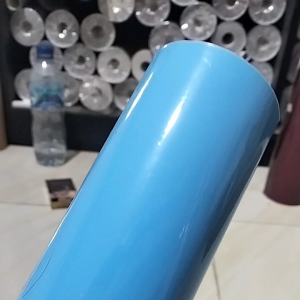 Stiker Skotlet Biru Langit Glossy Sky Blue Premium Variasi Motor Body SepedaMotor Moge Sport Vespa