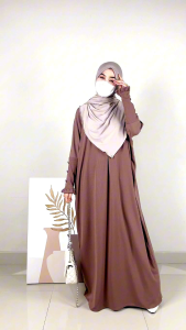 Jorrdan Batwing Syar’i Soft Canolla Knit By Levezein