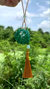 Khánh treo xe ôtô túi tiền may mắn