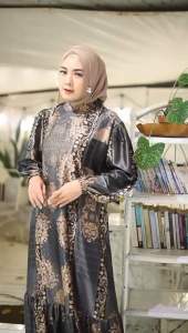 gamis narissa premium grade A motif terbaru elegan