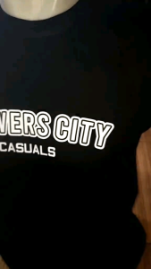 Kaos FCC Flowers City Casuals Persib Bandung Baju Distro Katun Tebal